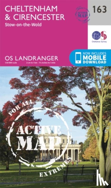 Ordnance Survey - Cheltenham & Cirencester, Stow-on-the-Wold
