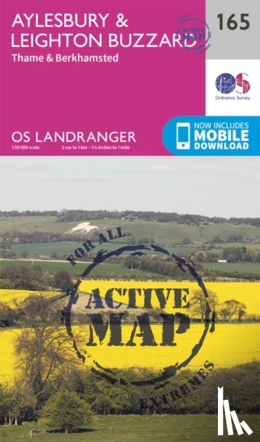 Ordnance Survey - Aylesbury, Leighton Buzzard, Thame & Berkhamstead