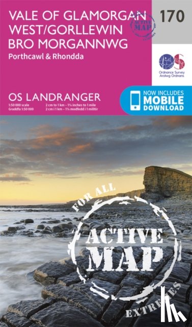 Ordnance Survey - Vale of Glamorgan, Rhondda & Porthcawl