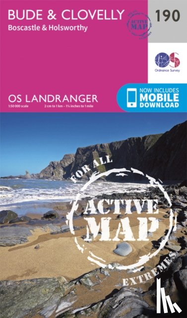 Ordnance Survey - Bude & Clovelly, Boscastle & Holsworthy