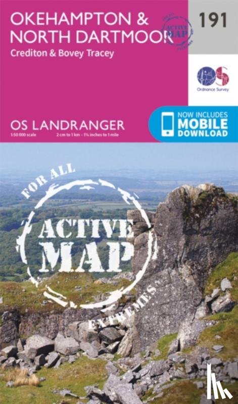 Ordnance Survey - Okehampton & North Dartmoor