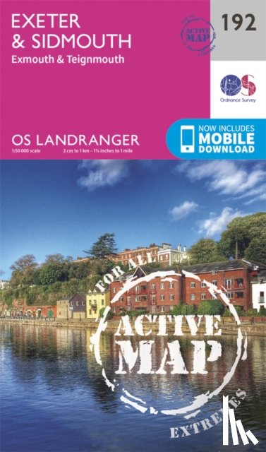 Ordnance Survey - Exeter & Sidmouth, Exmouth & Teignmouth