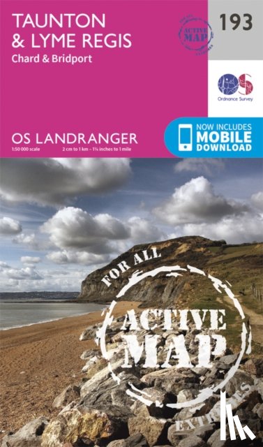Ordnance Survey - Taunton & Lyme Regis, Chard & Bridport