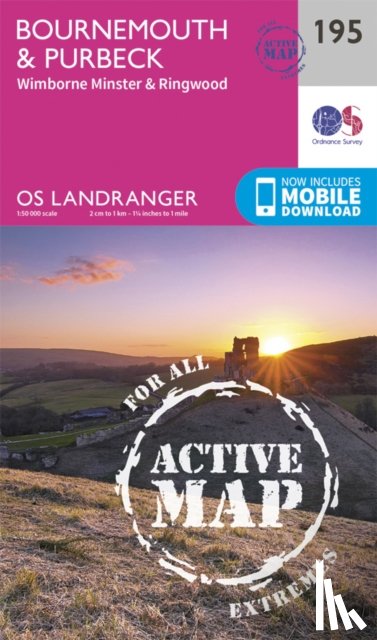 Ordnance Survey - Bournemouth & Purbeck, Wimborne Minster & Ringwood