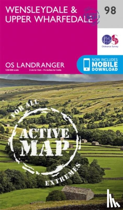 Ordnance Survey - Wensleydale & Upper Wharfedale