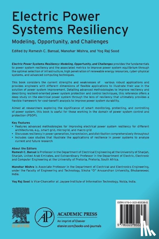  - Electric Power Systems Resiliency