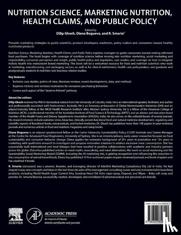  - Nutrition Science, Marketing Nutrition, Health Claims, and Public Policy