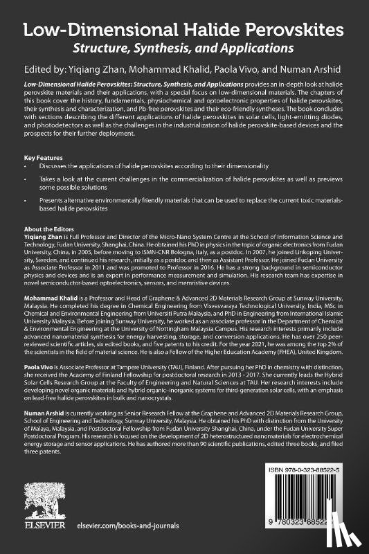  - Low-Dimensional Halide Perovskites