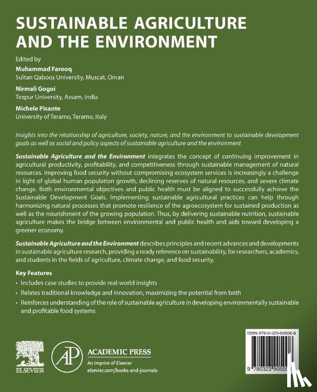  - Sustainable Agriculture and the Environment