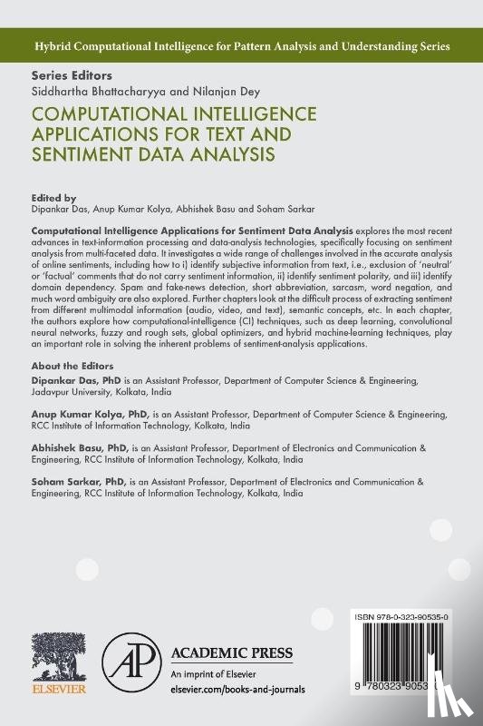  - Computational Intelligence Applications for Text and Sentiment Data Analysis