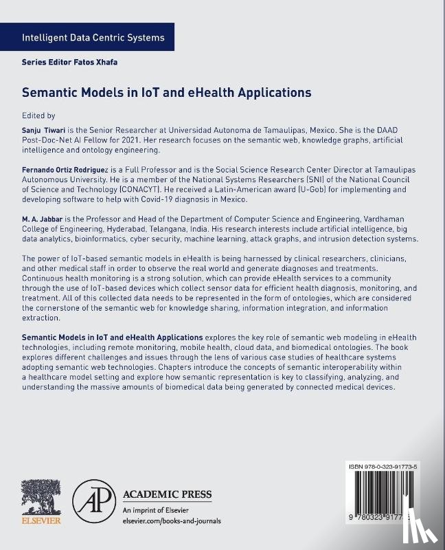  - Semantic Models in IoT and eHealth Applications