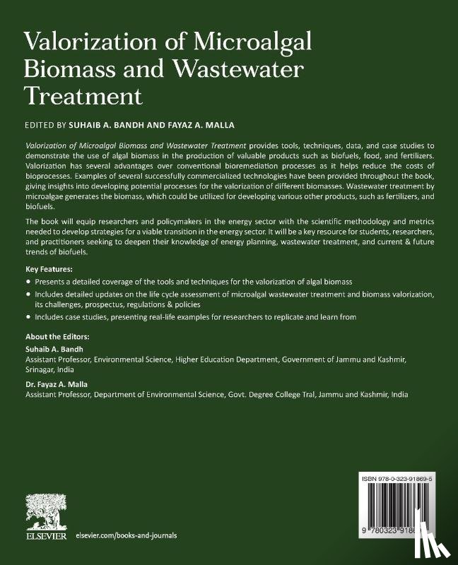  - Valorization of Microalgal Biomass and Wastewater Treatment