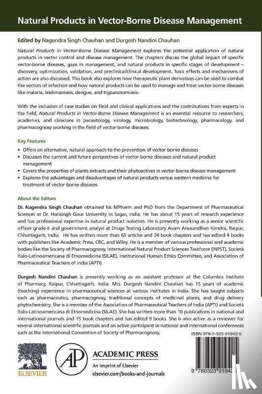  - Natural Products in Vector-Borne Disease Management