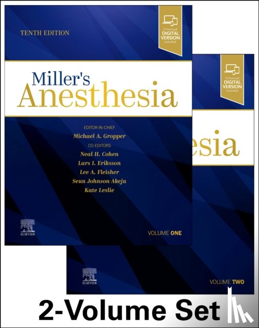  - Miller's Anesthesia, 2-Volume Set