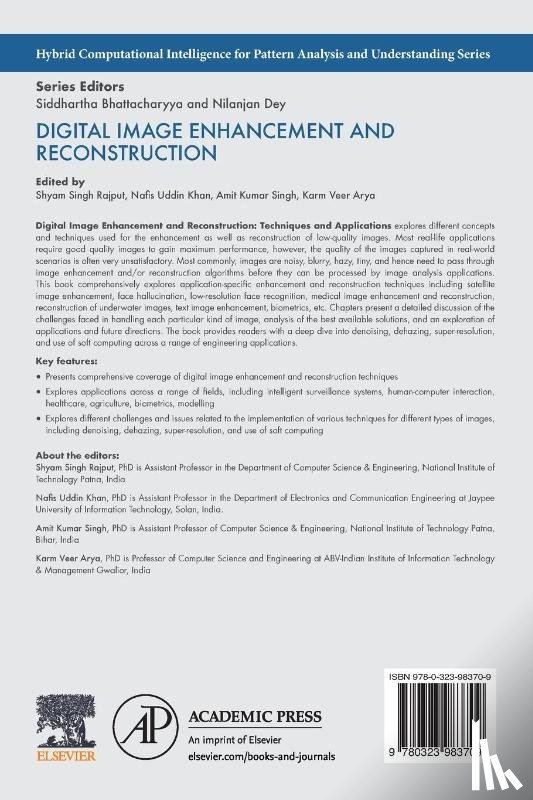  - Digital Image Enhancement and Reconstruction