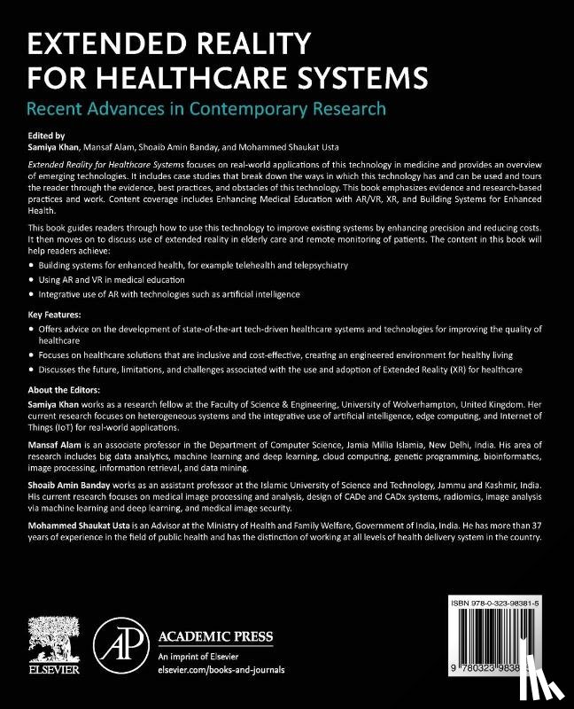  - Extended Reality for Healthcare Systems