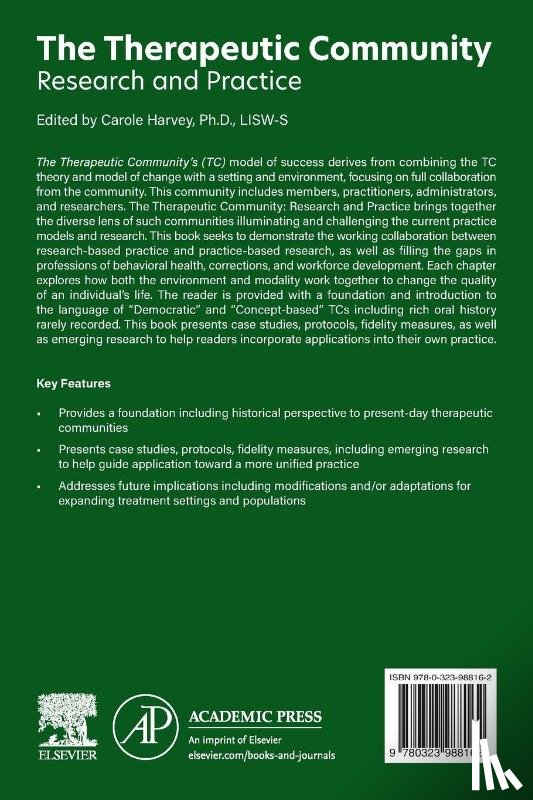  - The Therapeutic Community