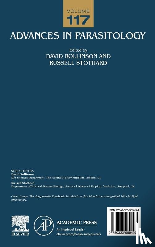  - Advances in Parasitology