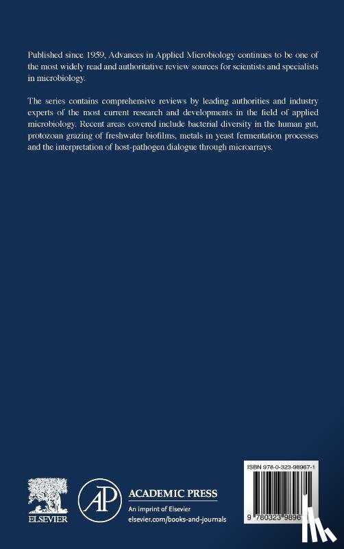  - Advances in Applied Microbiology