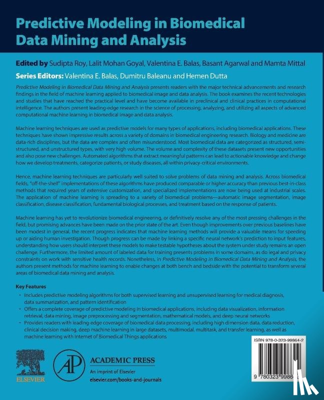  - Predictive Modeling in Biomedical Data Mining and Analysis