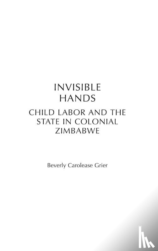 Grier, Beverly Carolease - Invisible Hands