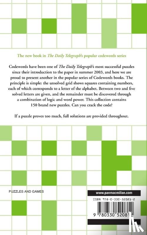 Telegraph Group Limited - Daily Telegraph Codewords 5