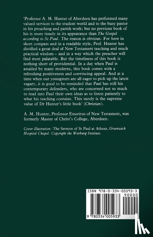 Hunter, Alistair - The Gospel According to St Paul