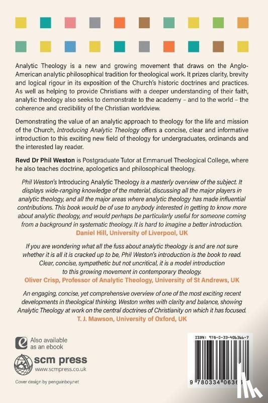 Weston, Phil - Introducing Analytic Theology