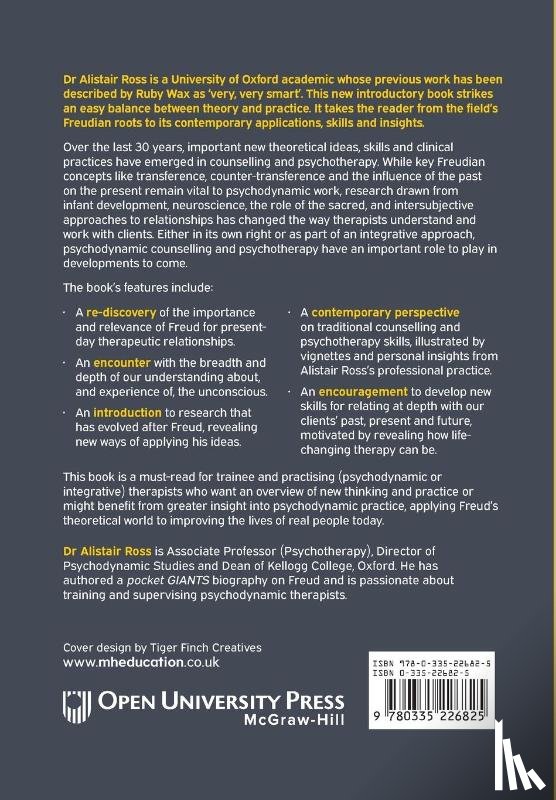 Ross, Alistair - Introducing Contemporary Psychodynamic Counselling and Psychotherapy: The art and science of the unconscious