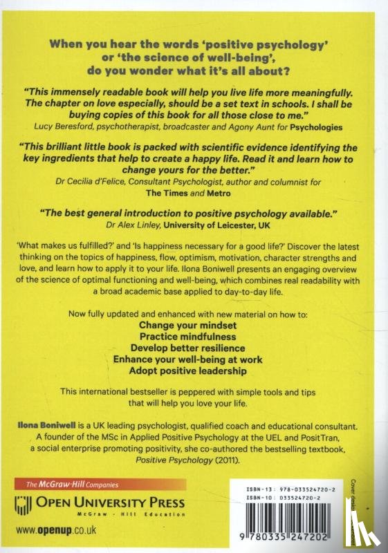 Boniwell, Ilona - Positive Psychology in a Nutshell: The Science of Happiness
