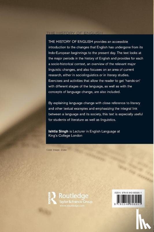 Ishtla Singh - The History of English