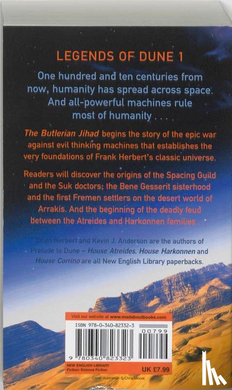 Herbert, Brian, Anderson, Kevin J - The Butlerian Jihad