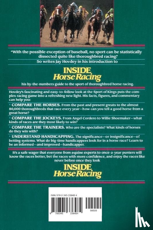 Hovdey, Jay - Inside Horse Racing