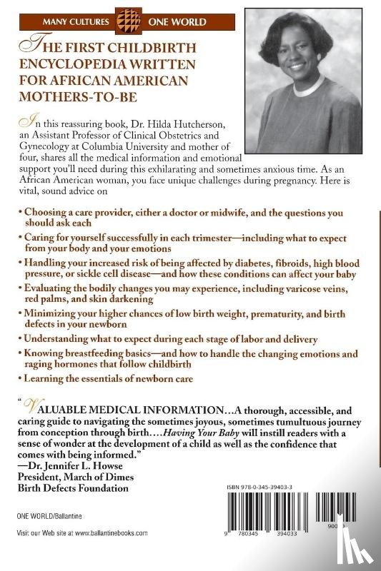 Hutcherson, Dr. Hilda, Williams, Margaret - Having Your Baby
