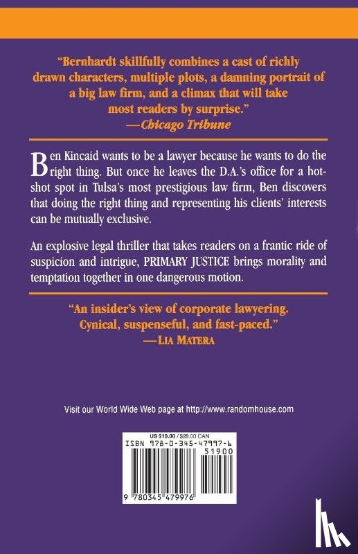 Bernhardt, William - Primary Justice