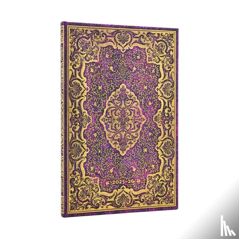 Paperblanks - 2026 Picaresque Maxi 18-month Vertical Hardcover Flexi Dayplanner 2025-2026 (Elastic Band Closure)