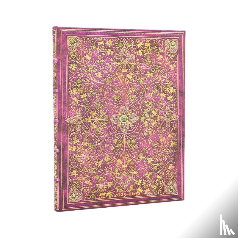 Paperblanks - 2026 Diamond Jubilee (Sangorski & Sutcliffe) Ultra 18-month Vertical Hardcover Flexi Dayplanner 2025-2026 (Elastic Band Closure)