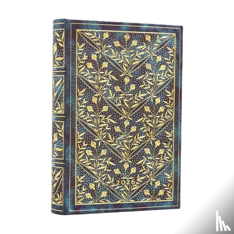 Paperblanks - 2026 Wildflower Song Mini 12-month Day-at-a-Time Hardcover Flexi Dayplanner 2026 (Elastic Band Closure)