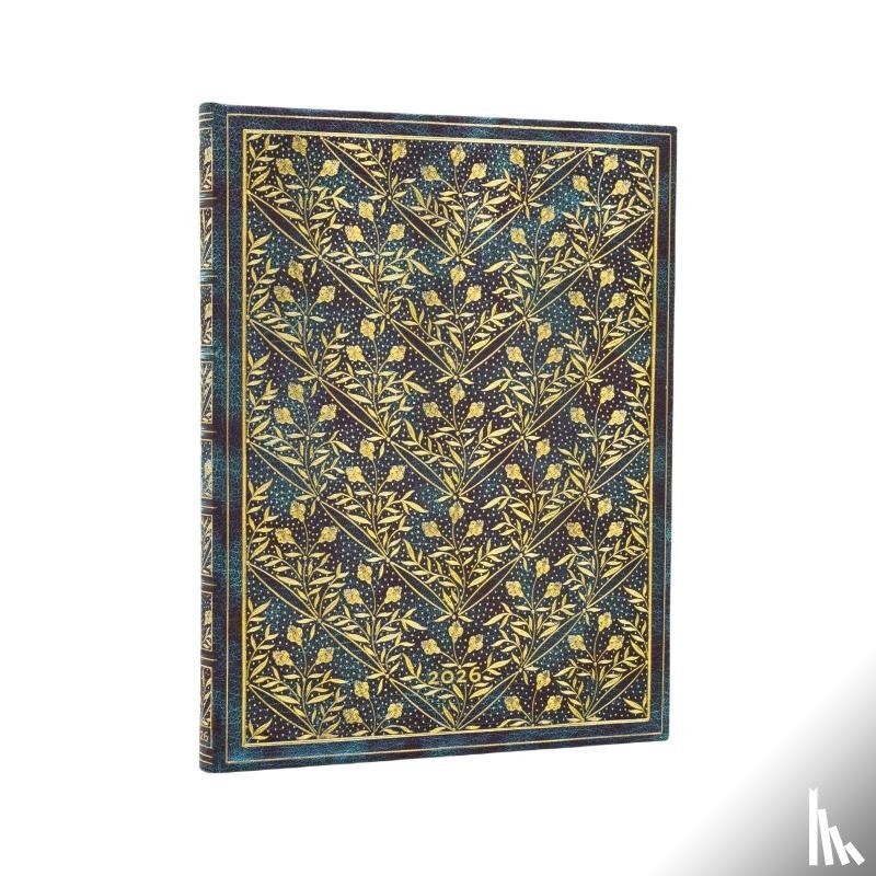 Paperblanks - 2026 Wildflower Song Ultra 12-month Verso Hardcover Flexi Dayplanner 2026 (Elastic Band Closure)