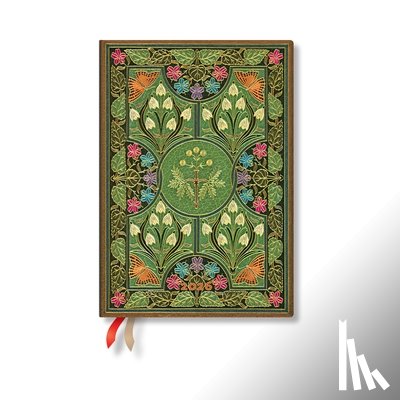 Paperblanks - Paperblanks 2026 Poetry in Bloom Poetry in Bloom 12-Month Planner MIDI Horizontal Elastic Band 160 Pg 100 GSM