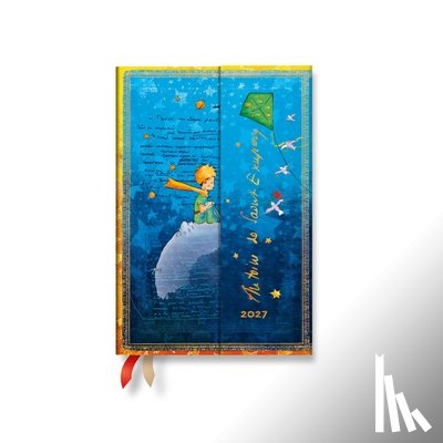 Paperblanks - 2027 Saint-Exupéry, the Little Prince Mini Hardcover 12-Month Daily Planner, 416pg, 80gsm by Paperblanks (Embellished Manuscripts Collection)