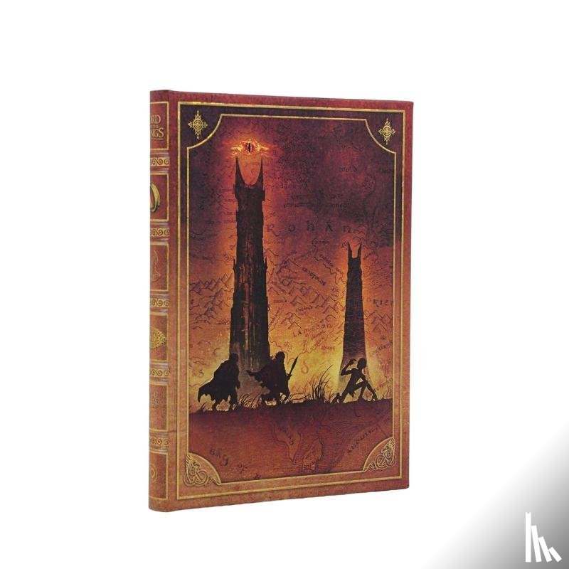 Paperblanks - The Quest Continues (The Lord of the Rings Collection) Journal Midi Lined (Elastic Band Closure)