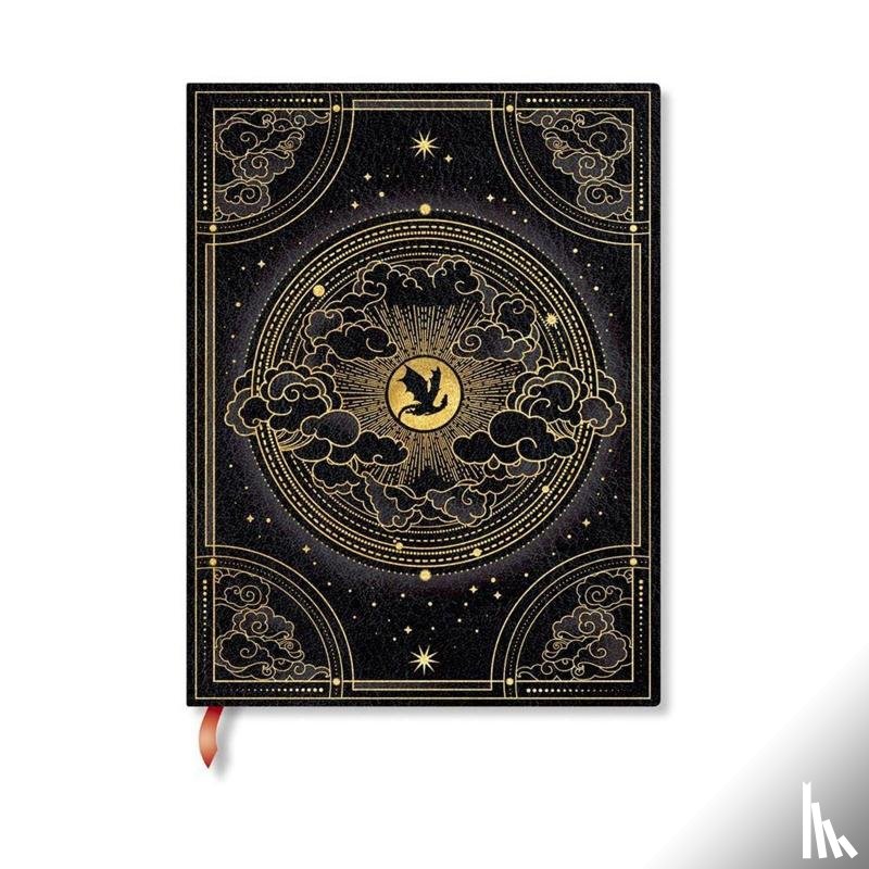 Paperblanks - Shadows of Navarre (Fourth Wing) Midi Lined Softcover Journal (Elastic Band Closure)