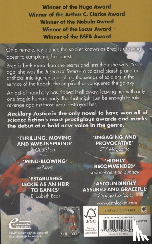 Leckie, Ann - Ancillary Justice