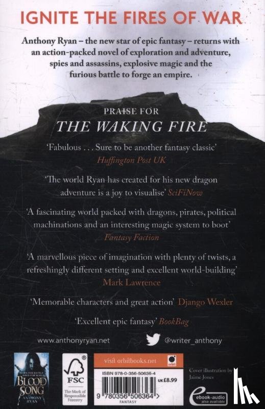 Ryan, Anthony - The Waking Fire