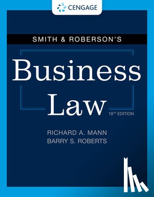 Mann, Richard (The University of North Carolina at Chapel Hill), Roberts, Barry (The University of North Carolina at Chapel Hill) - Smith & Roberson's Business Law