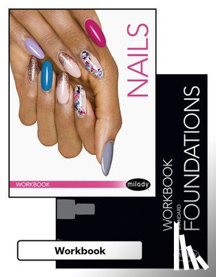 Milady - Bundle: Student Workbook for Milady Standard Foundations + Workbook for Milady Standard Nail Technology, 8th
