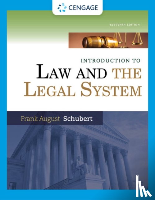 Schubert, Frank (Northeastern University - Introduction to Law and the Legal System