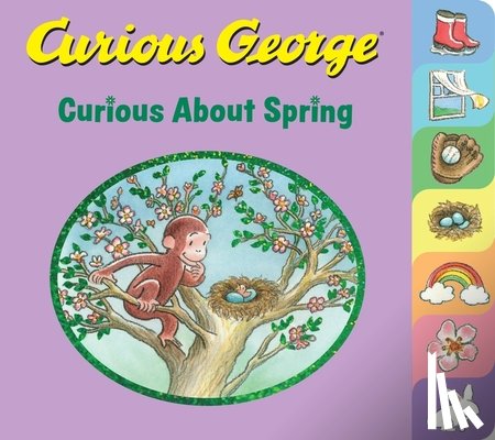 Rey, H. A. - Curious George Curious About Spring (Tabbed Board Book)