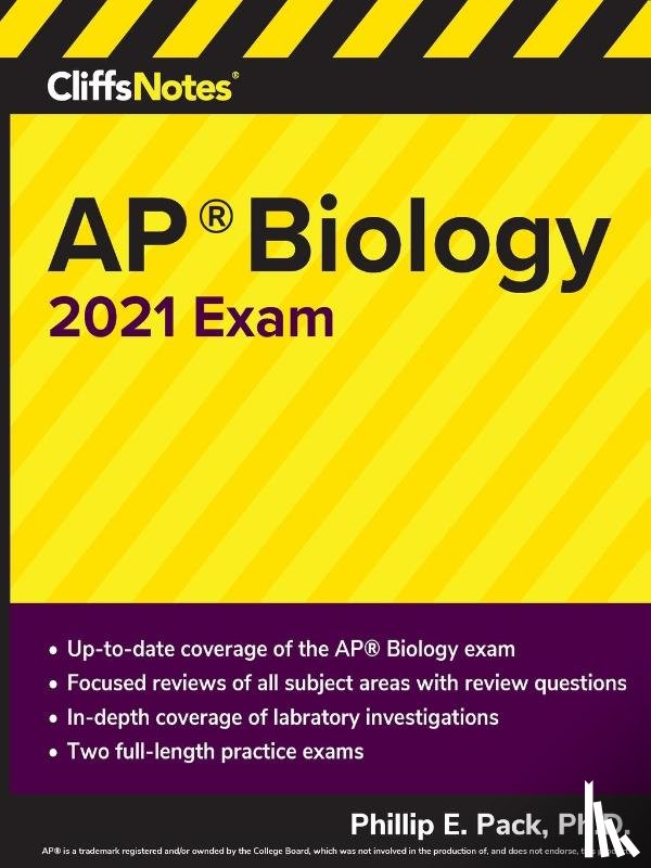 Phillip E. Pack, Pack - CliffsNotes AP Biology 2021 Exam